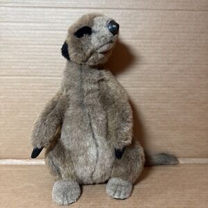 Fiesta Brown Meerkat Sitting Plush 14 Inch Tall 2006 Stuffed Animal Toy